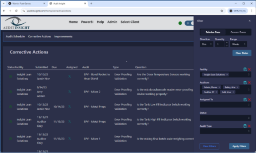 Audit Insight - View 1