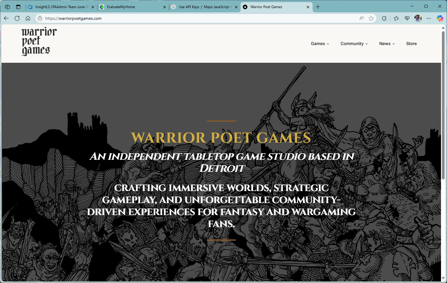 Warrior Poet Games - View 1